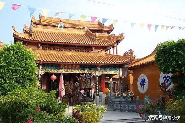 原创潮州海山隆福寺