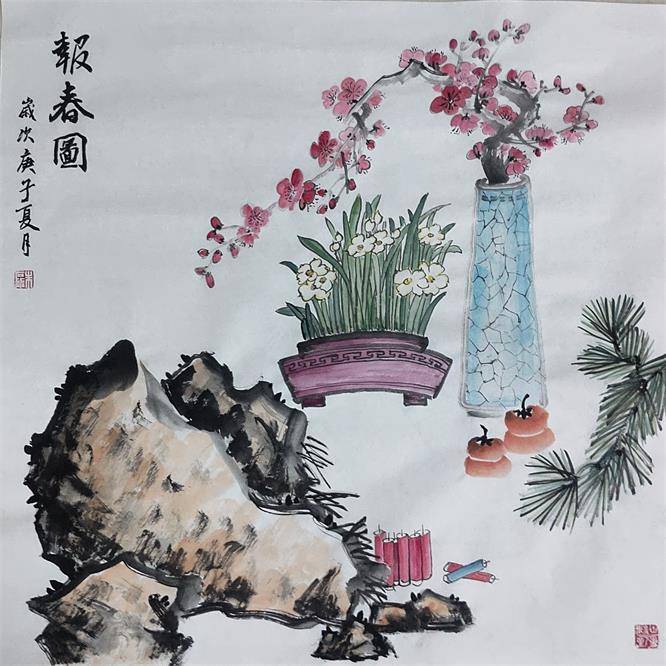 画家朱磊的作品欣赏