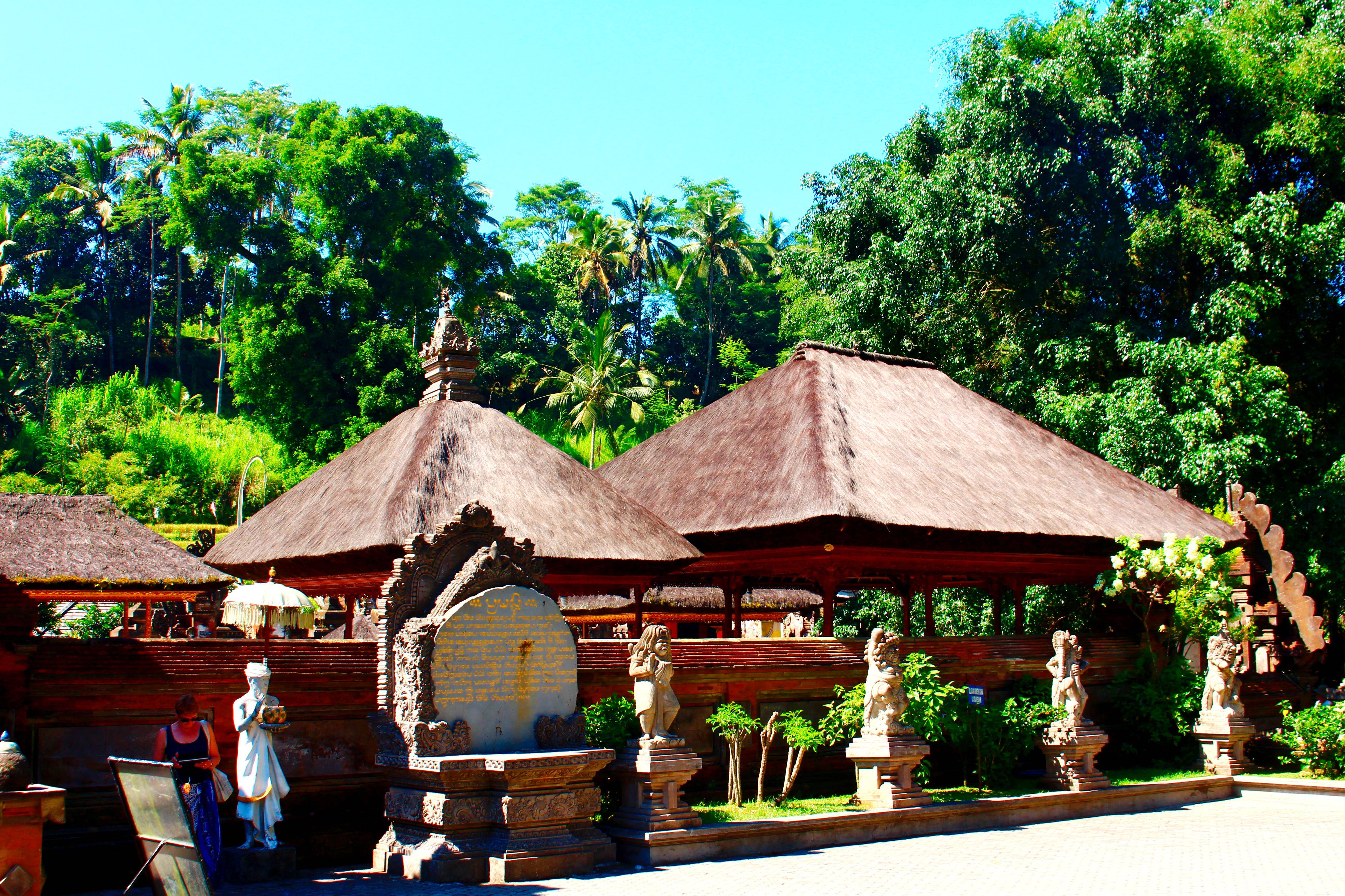 印尼巴厘岛风光 圣泉寺