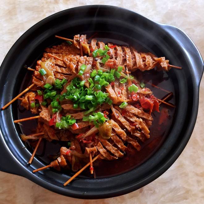 家常豆腐菜谱,香辣豆腐串,简单美味营养,适合夏天,吃不够_手机搜狐网
