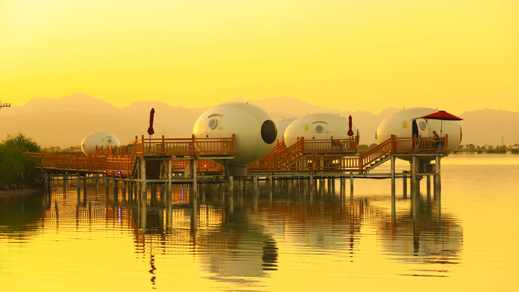 沙儿净 水儿清 宁夏沙湖带你畅享别样夏日风光