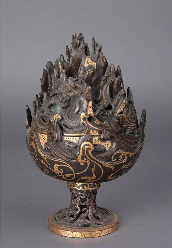 错金银博山炉(河北博物院藏)
