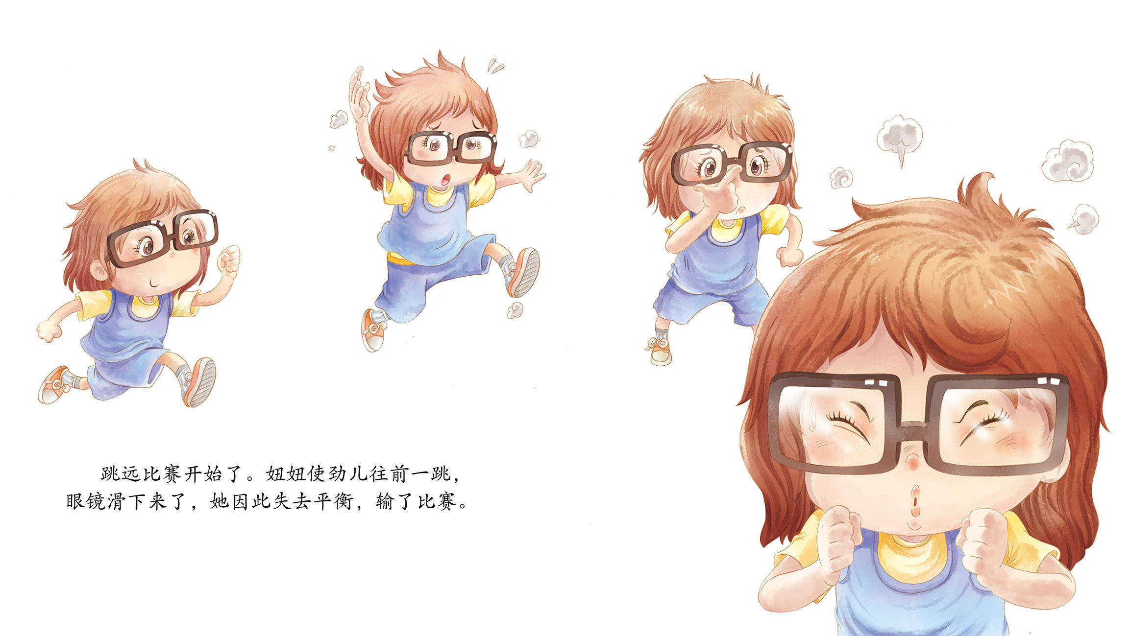 儿童绘本故事推荐《戴眼镜的妞妞》