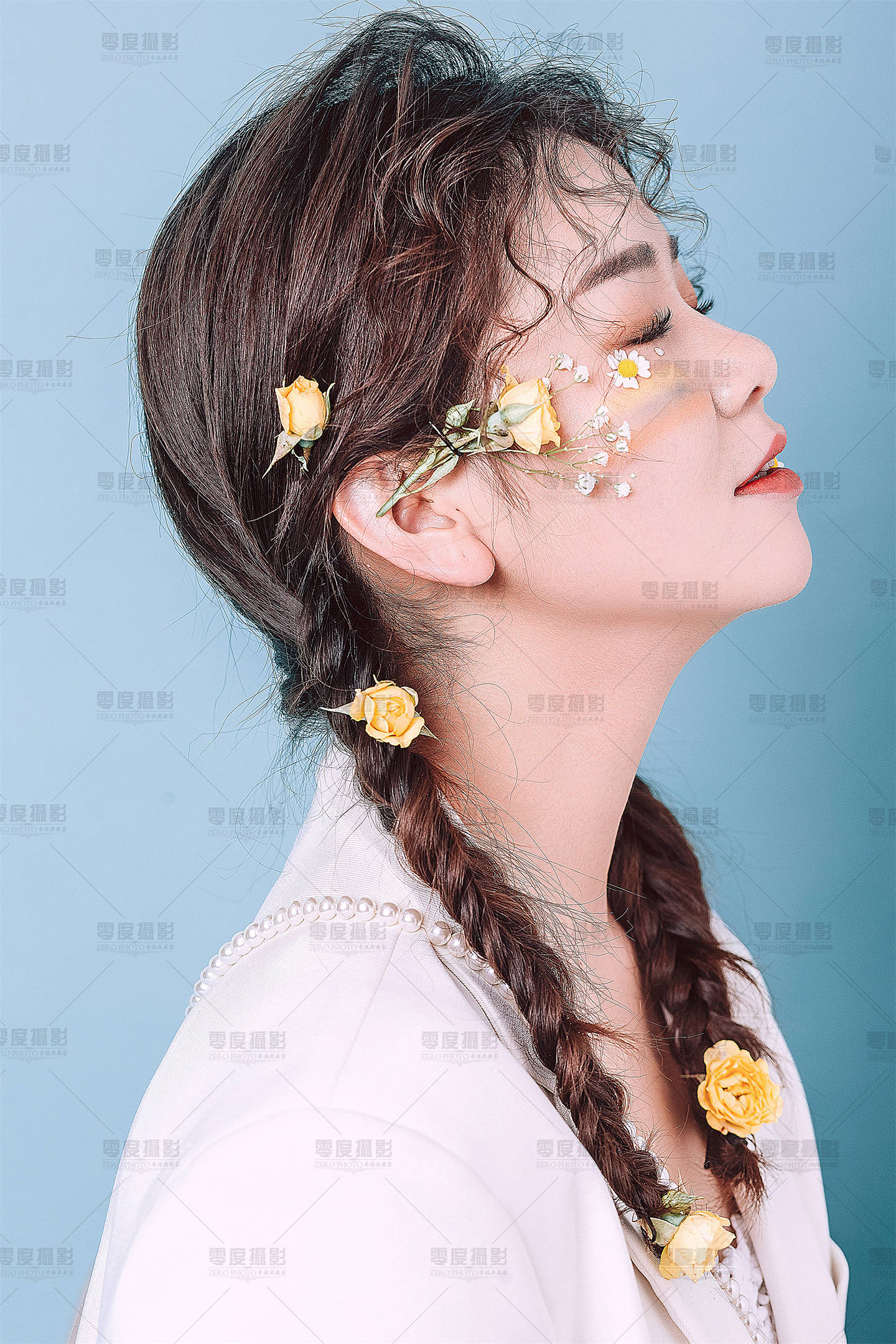 零度摄影:夏日纯色背景写真,甜美清新-搜狐大视野-搜狐新闻