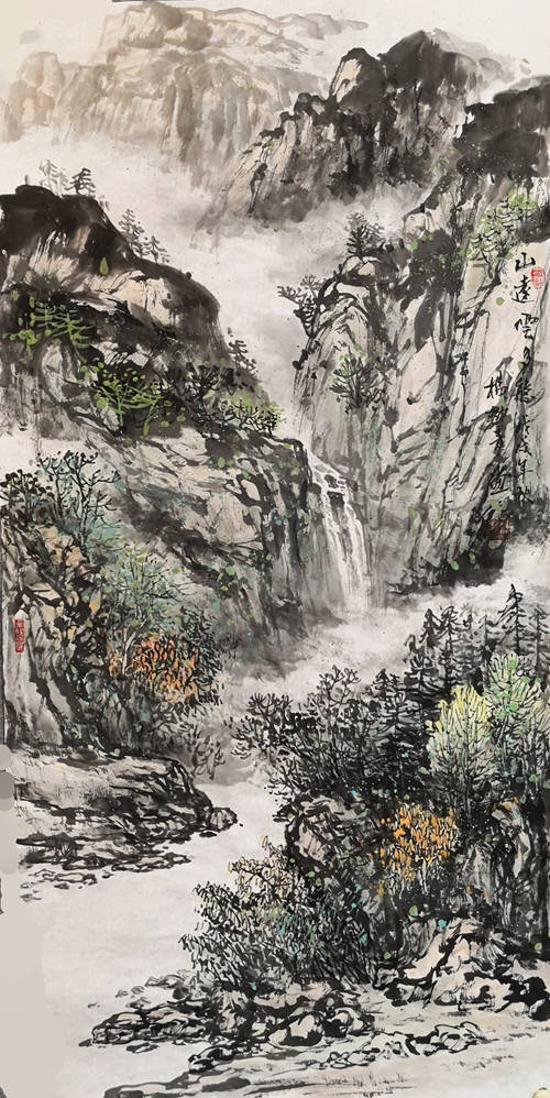 师外造化追逐泼墨传奇话说画家杨柳青