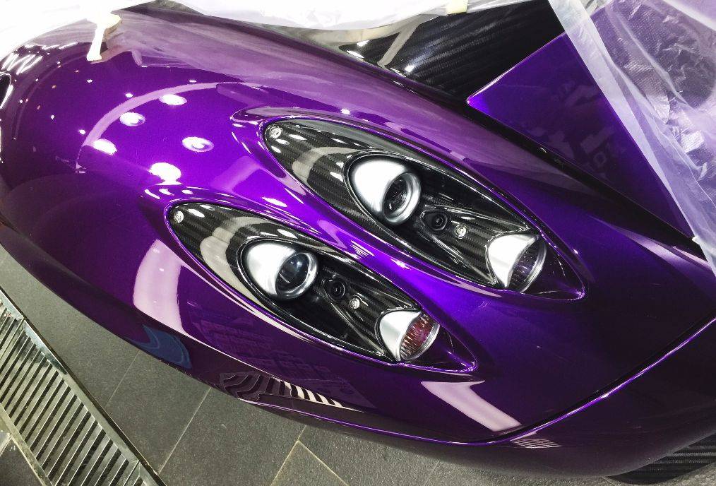 澳门第1辆帕加尼中文名紫醉金迷车牌号si能抵辆宝马