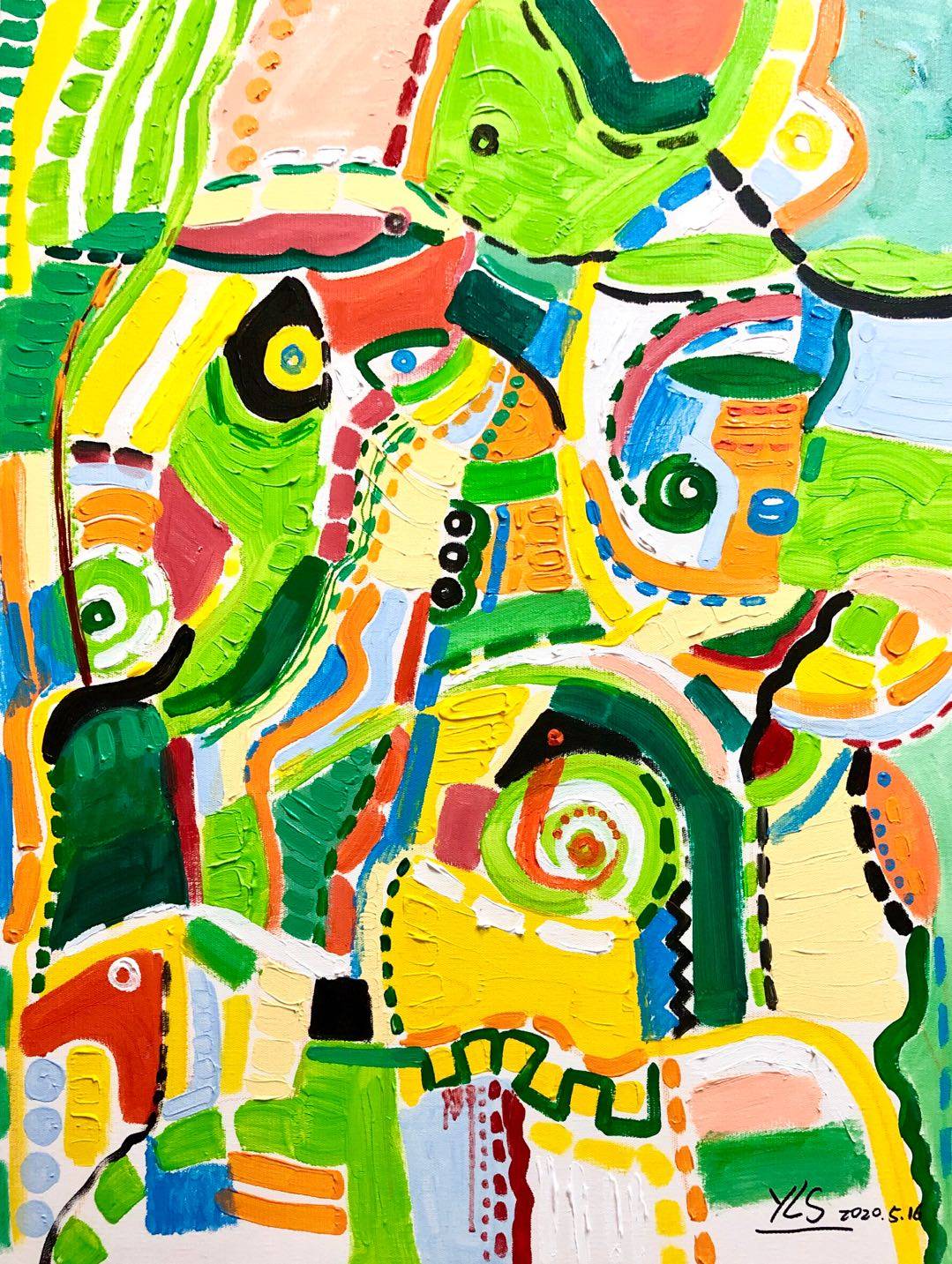 毕业于广西艺术学院,中国抽象艺术联盟会员,中国当代女子画会会员