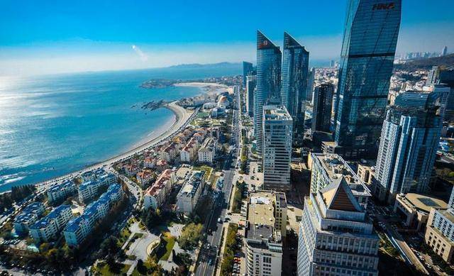 青岛中央商务区一心三轴一带两区的发展战略