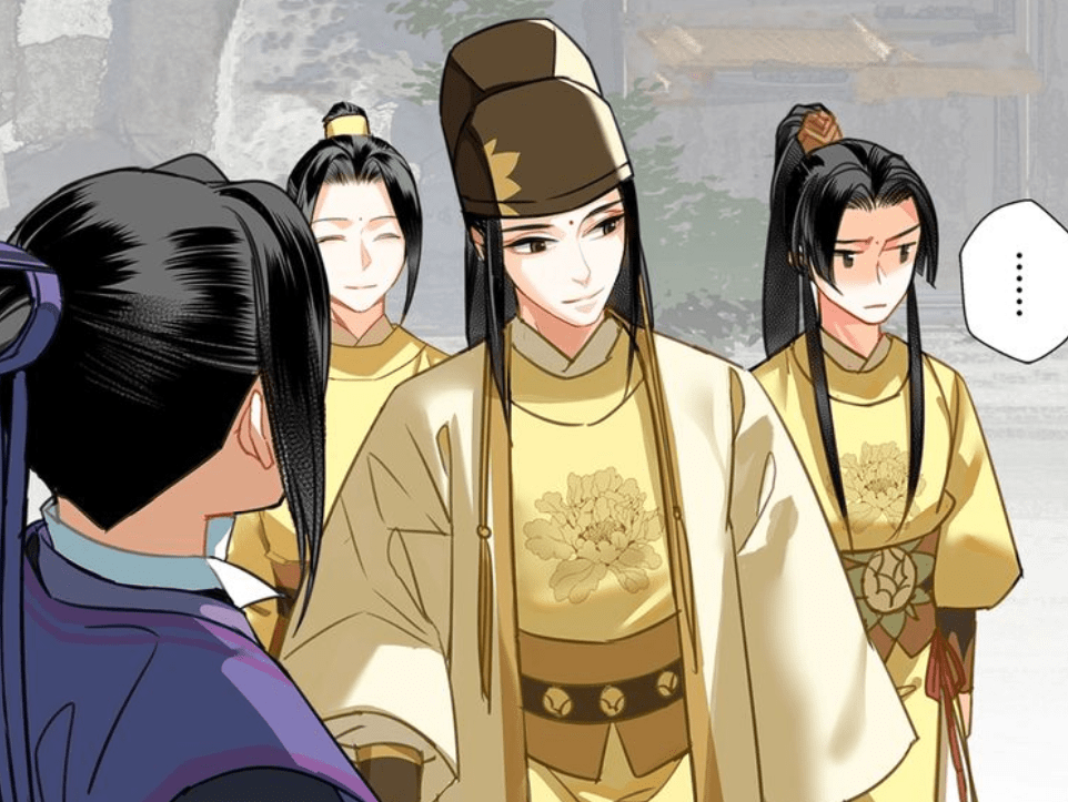 原创魔道祖师漫画金光瑶与聂明玦同行身高差瞩目