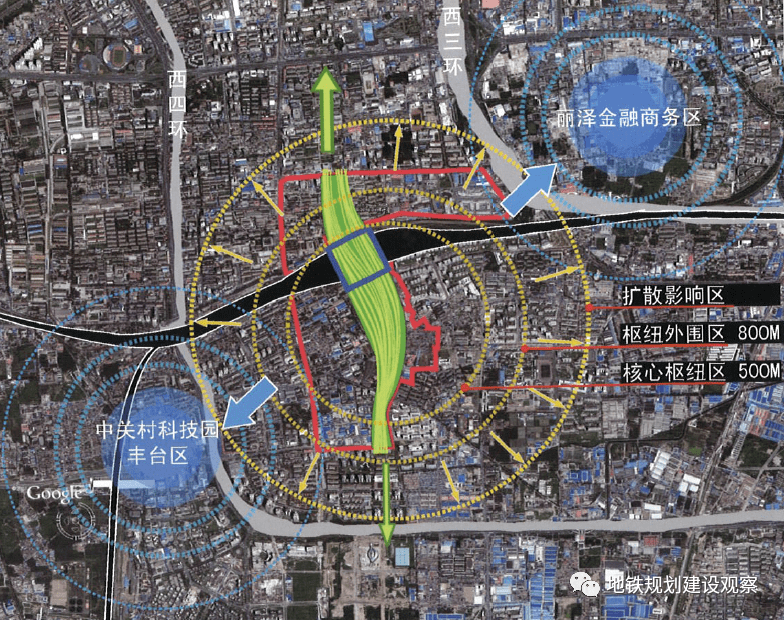 北京地铁16号线丰台站实现封顶站城一体化重新定义北京西南城市格局