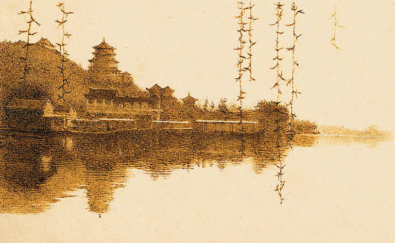 烙画古称"火针刺绣",近名"火笔画","烫画"等,是中国古代一种极其珍贵