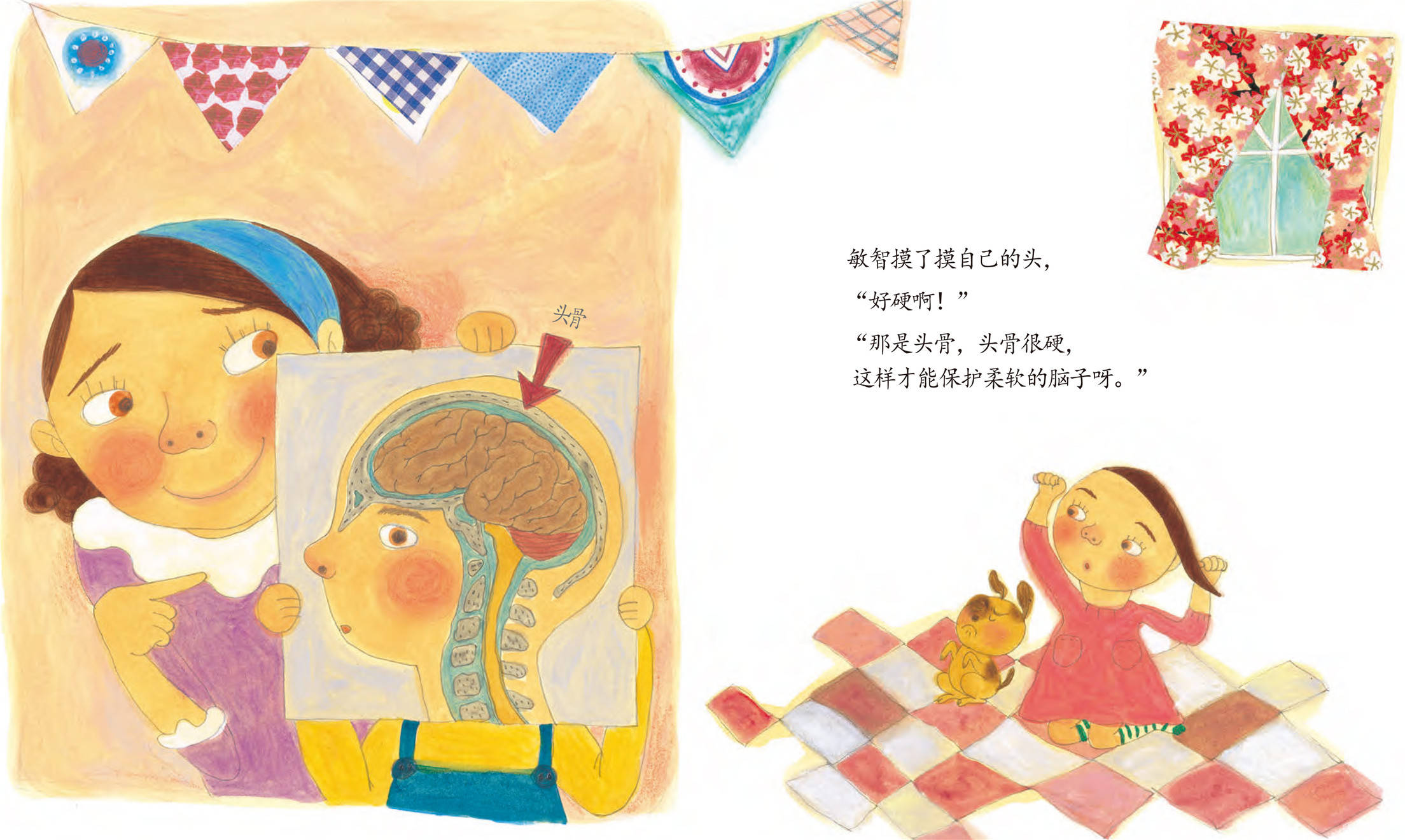 儿童绘本故事推荐《聪明的人脑》