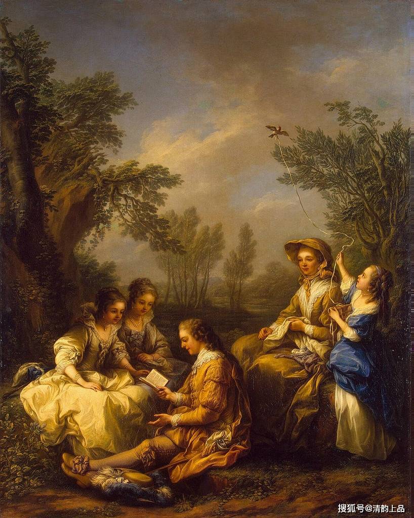 西方油画欧美经典油画作品欣赏四