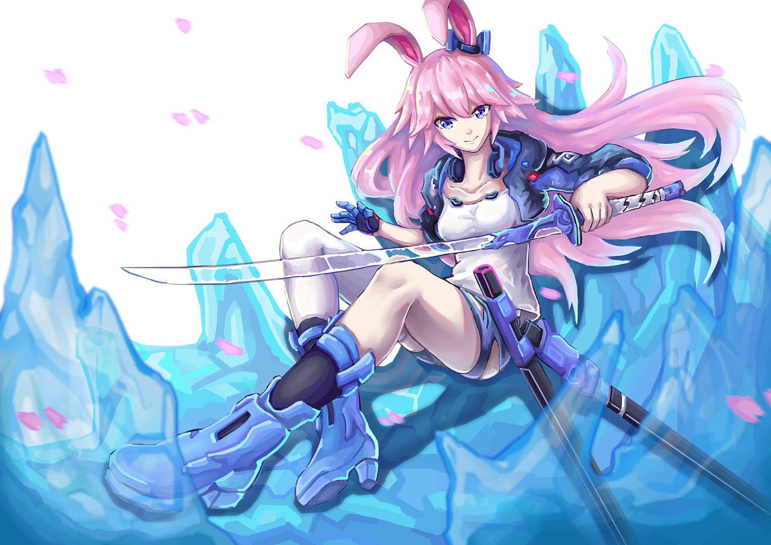 性感撩人的可爱兽耳娘,二次元动漫美图高清壁纸