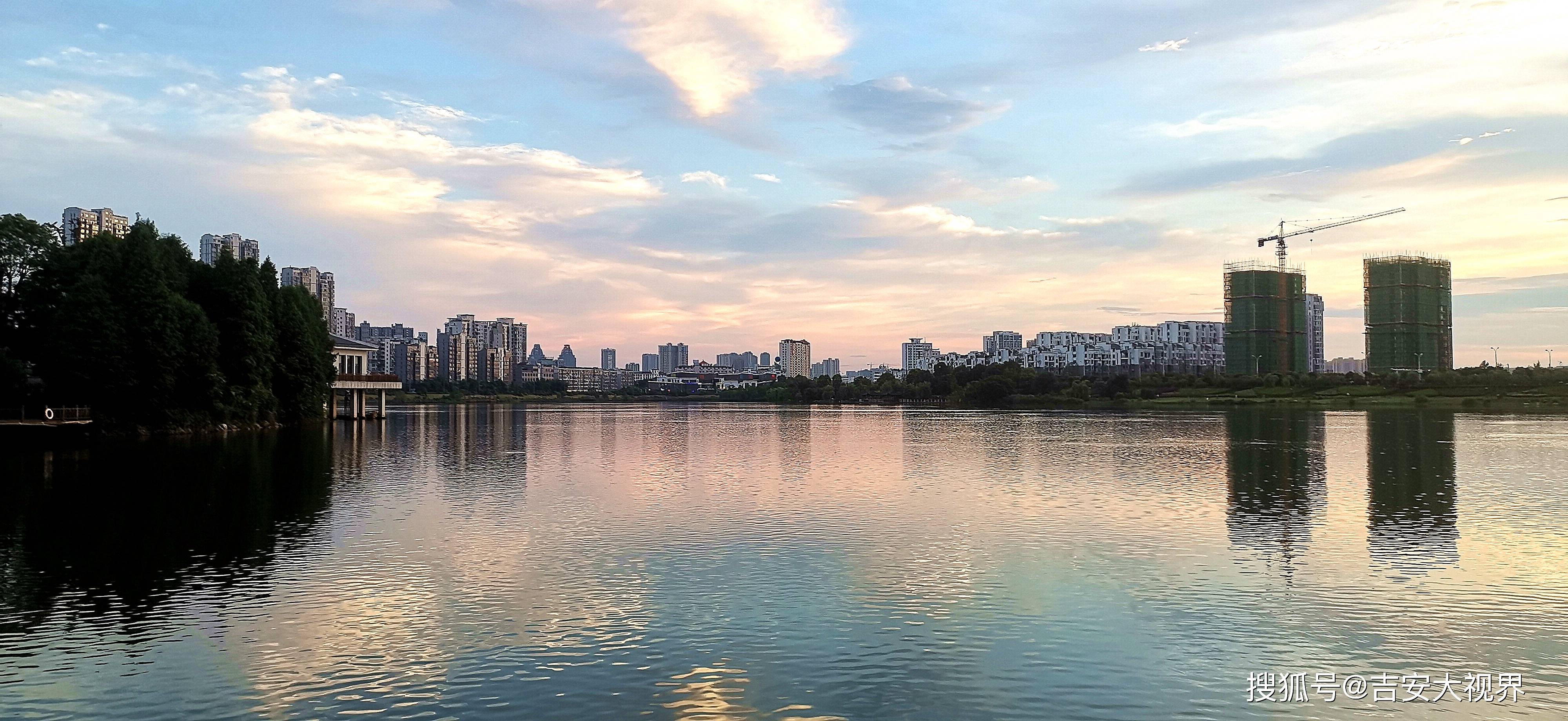 吉安视觉:夕阳下的庐陵文化生态园-搜狐大视野-搜狐新闻