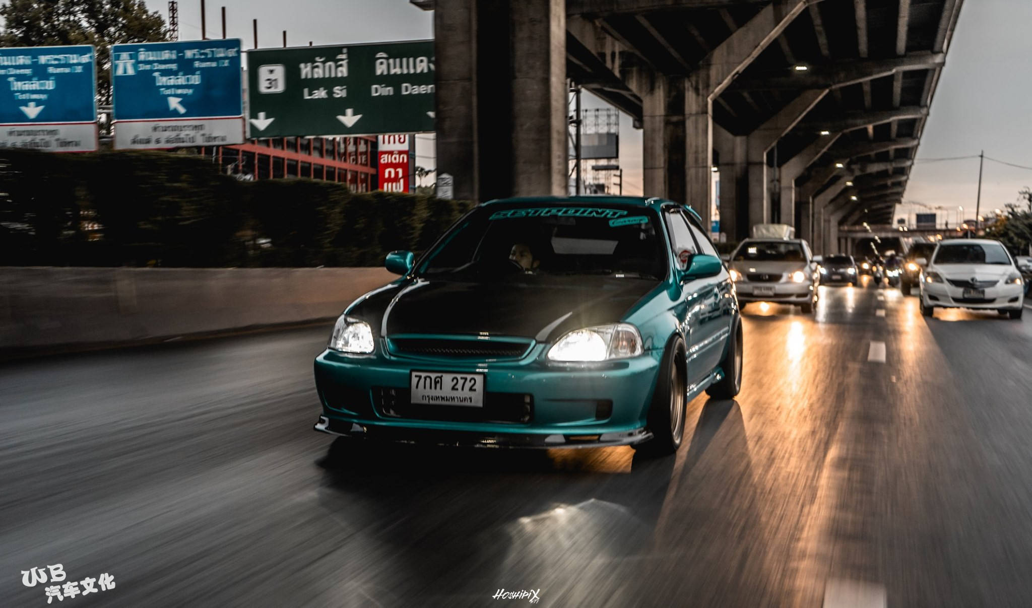 泰仔风之爆改本田思域ek9