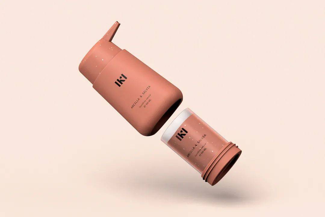 单色化妆品包装设计单一简约却不简单