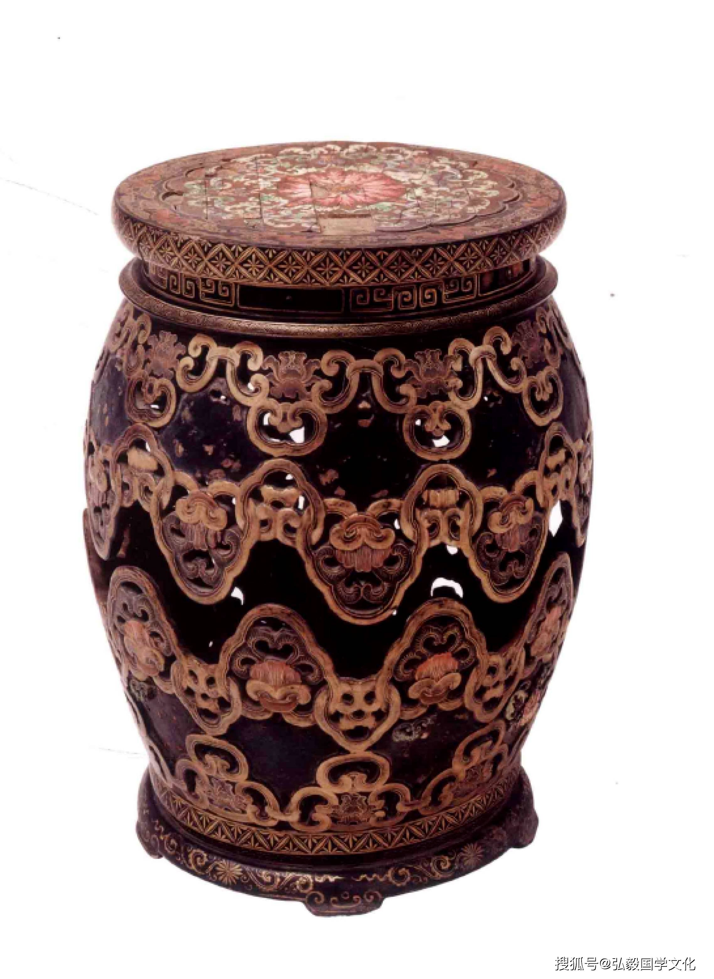 故宫文化藏品之描金漆家具,宫廷用品就是这么奢华-搜狐大视野-搜狐