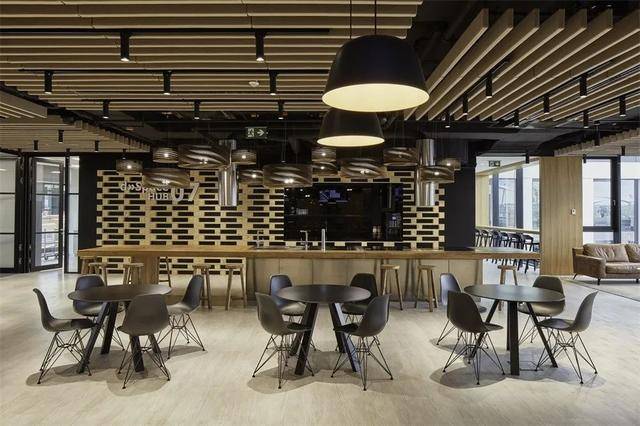 拥有5个咖啡厅的办公室,我愿意天天加班