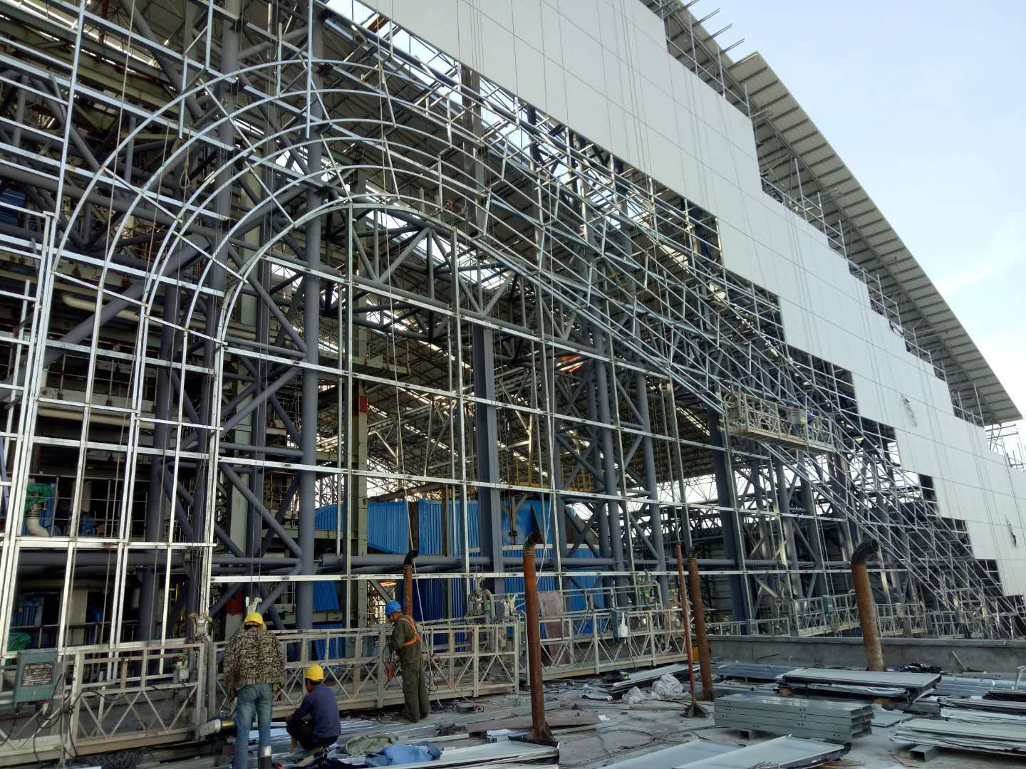 钢结构建筑防火,到底如何防?_钢材