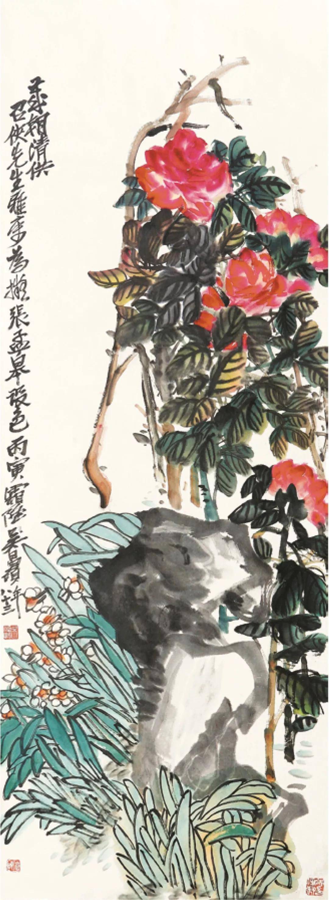 这位画坛奇才的一生!——吴昌硕作品欣赏