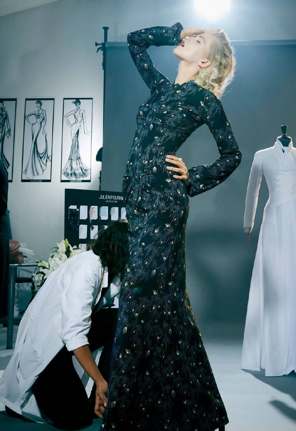 原创永远的时尚缪斯julienfournié神还原梦露再现好莱坞绝代风华