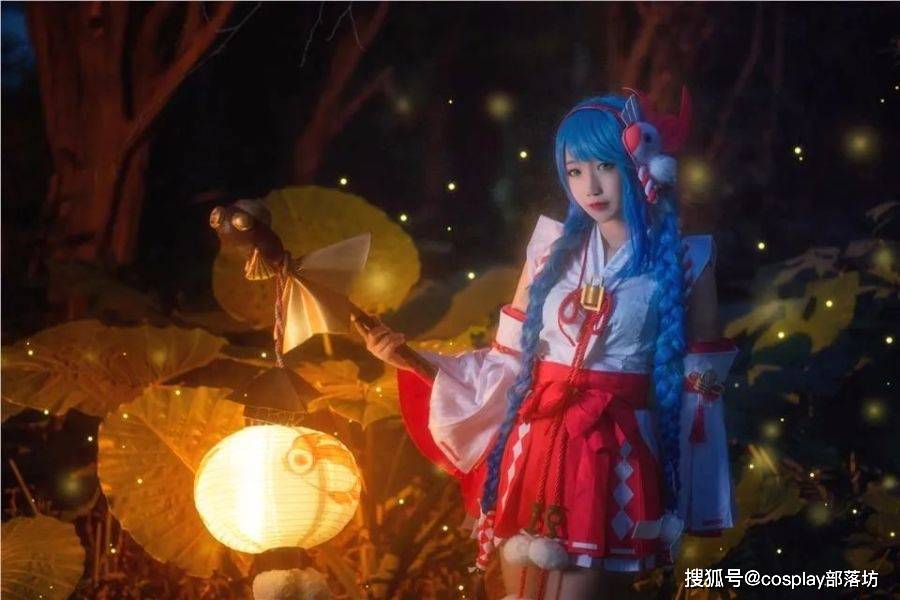 cos:王者荣耀女英雄大乔-伊势巫女真人