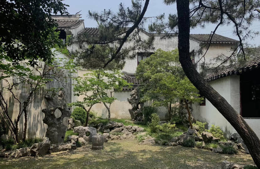 原创苏州这一小众园林,古色古香复苏庭院,烟雨江南的诗情画意