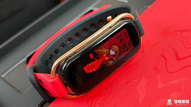 原创oppo 手环 eva限定版 开箱体验解析:美丽的天使在远方召唤你?