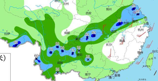 我国雨季移动路线图图片