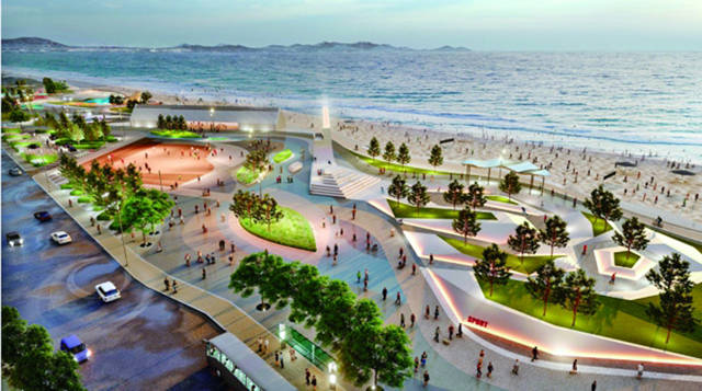 "我有一个梦想,从这里起航",烟台扬帆广场创意设计大放光彩!