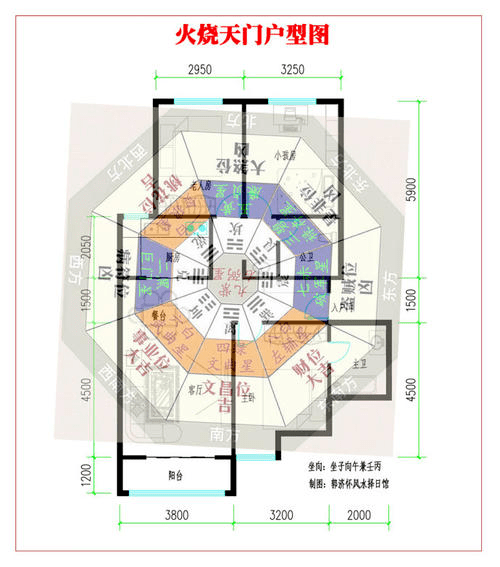 工字型户型图风水图片