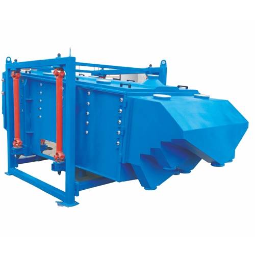 石灰石料专用方形摇摆筛对石灰粉进行粗细分级的精细筛分机