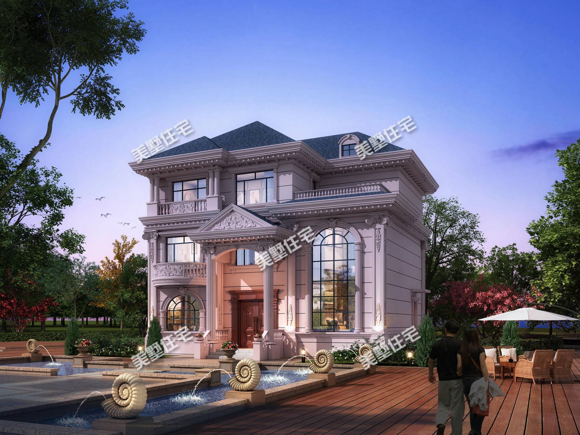 江西抚州建的三层别墅,13×12米,真正值得建的好房子