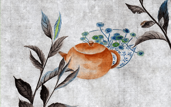 福莲嘉叶|端一杯福莲茶,静赏茶画艺术的风韵_时空