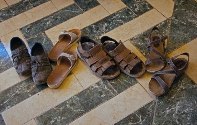 埃及法老遗留下来的习俗,鞋子不能反着放