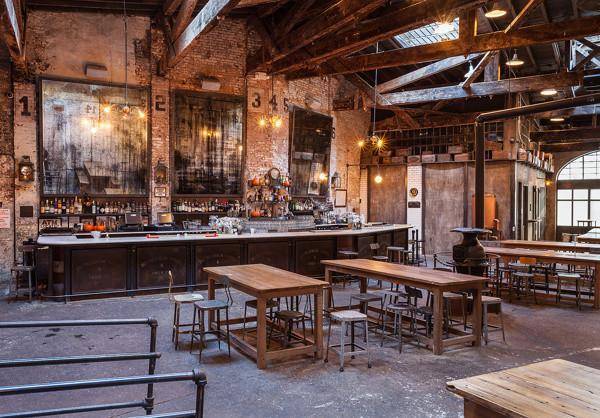 有颜又有情怀的复古风店铺 侬来看一眼噻_装修