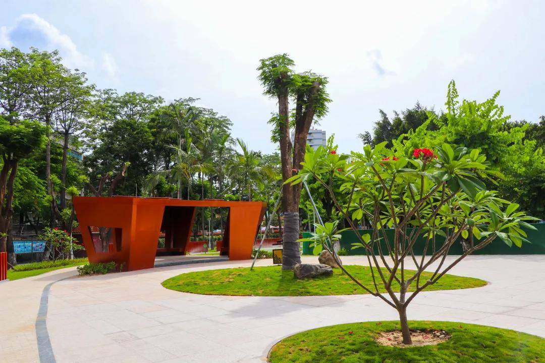 金砂公园"拍了拍"你,说"我变靓了"