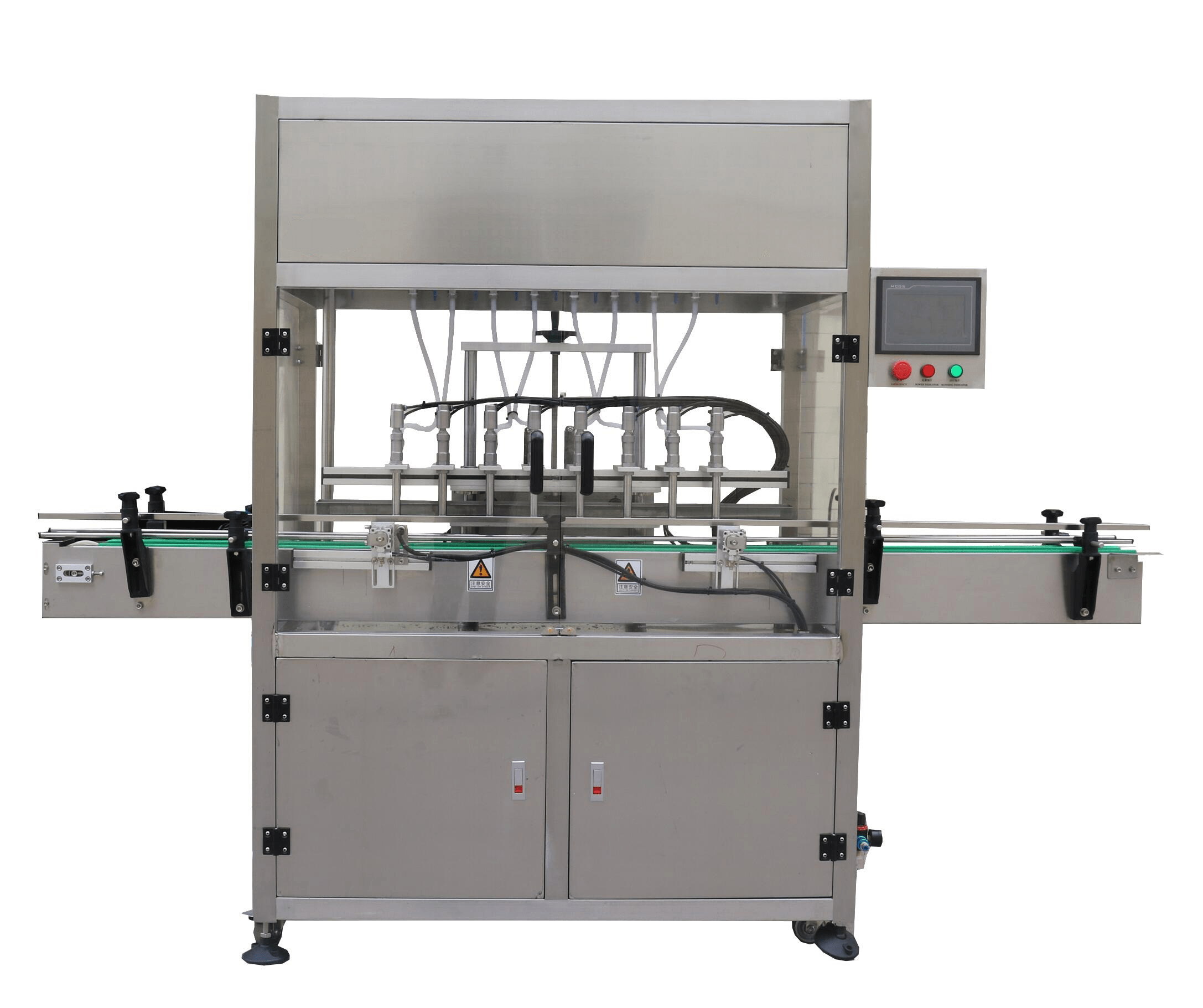 糖浆灌装流水线-胜龙机械全自动燕窝糖浆封罐机流水线