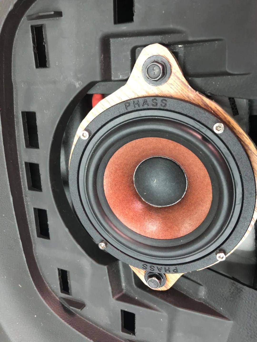 温州汽车音响改装,别克英朗,改装phass妃仕pe,pi扬声器pi功放