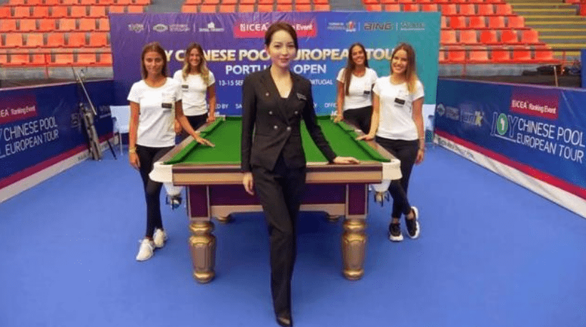 中国台球最美女裁判,身材颜值超美,24岁和球迷闪婚后闪离