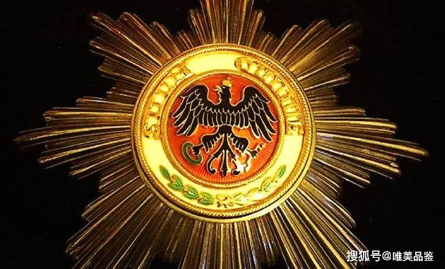 黑鹰勋章(hoher orden vom schwarzen adler)是普鲁士王国的最高级别