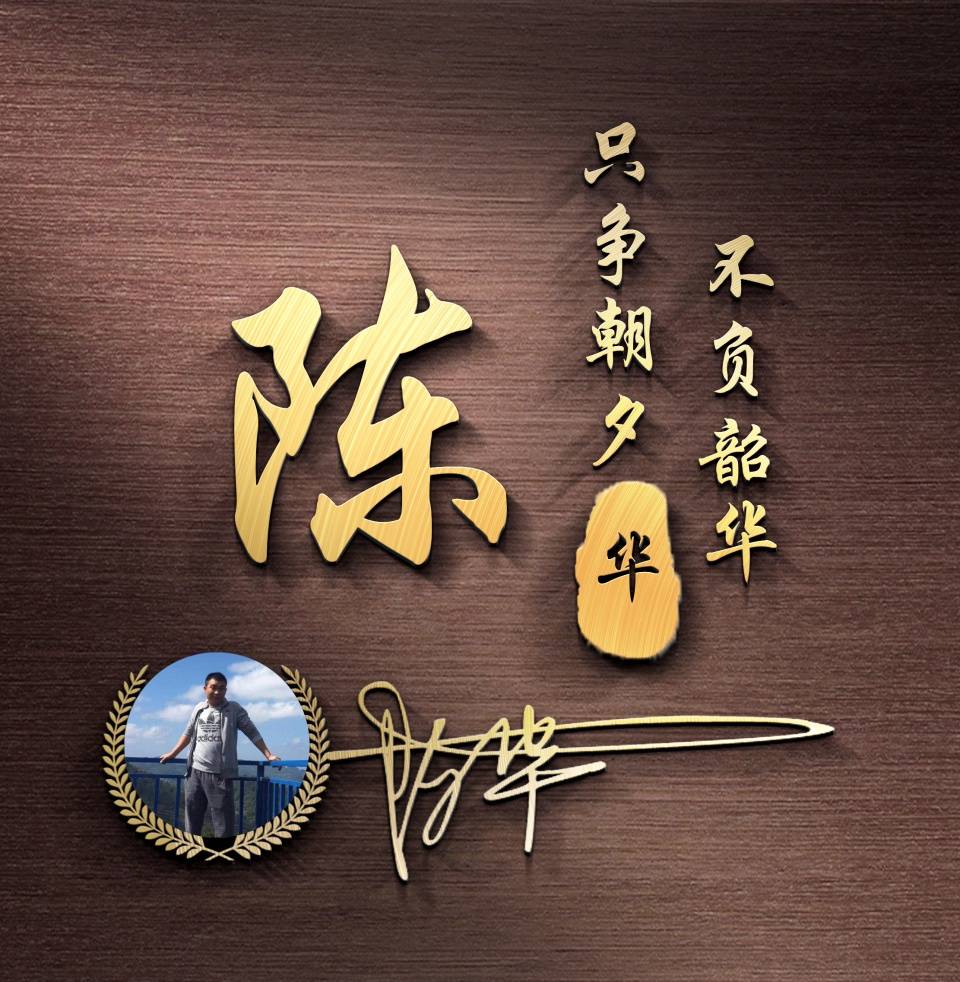 姓氏头像微信头像3d立体签名励志头像不畏将来不念过往