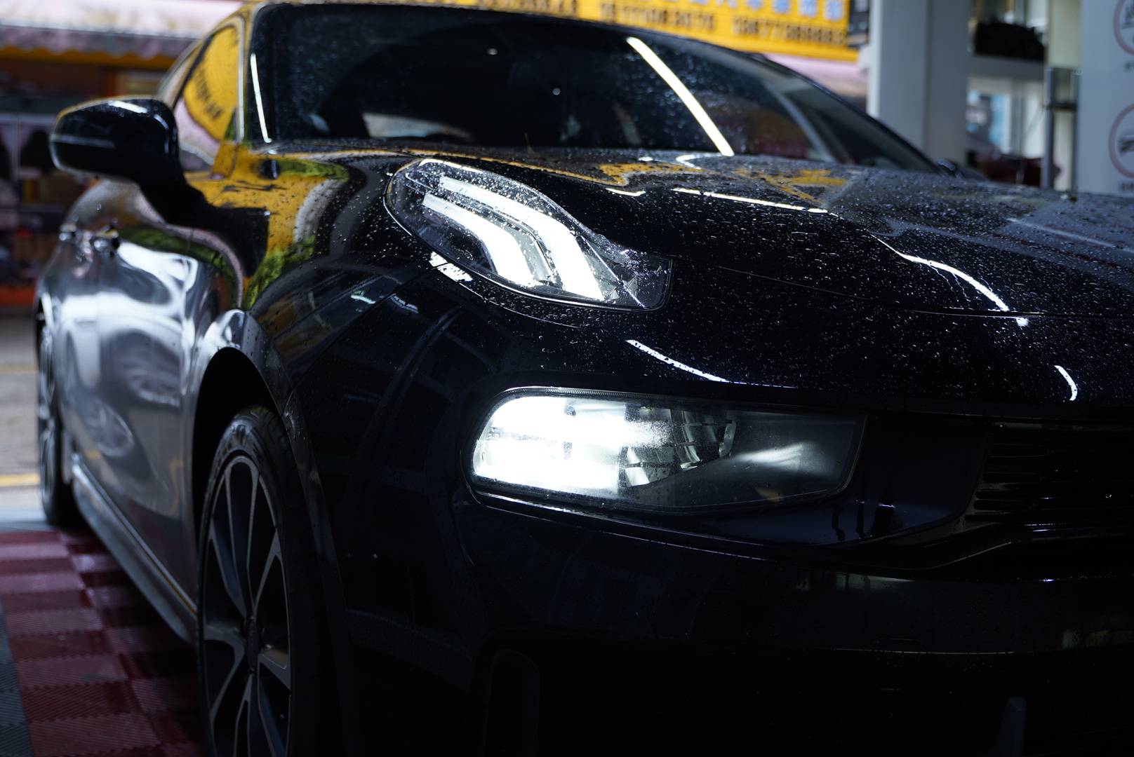 长沙领克03车灯升级改装led双光透镜实现2近4远