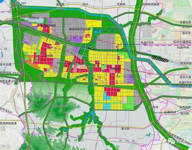 郑州市上街区规划图图片