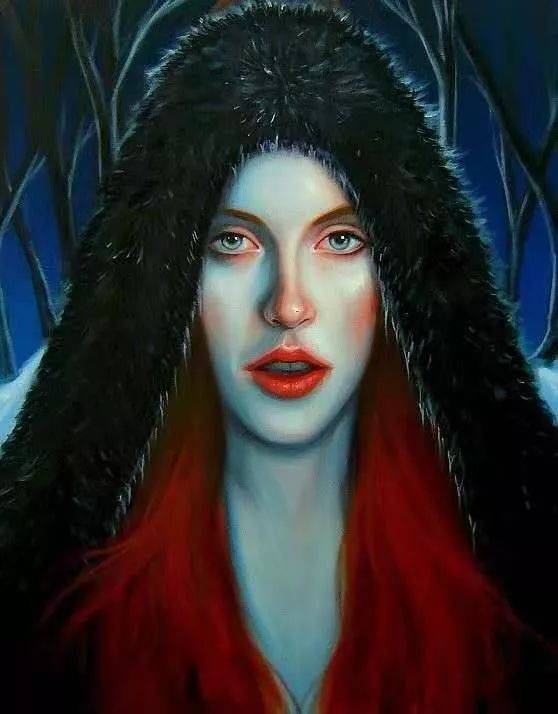 喜欢上蒜头鼻|加拿大女画家kris knight油画作品