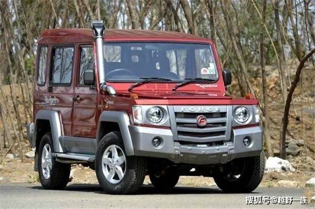 印度阿三造硬派越野车配奔驰g发动机仅8万元forcegurkha44方盒子车型