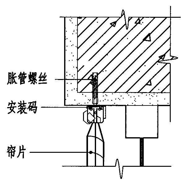 百叶窗cad平面画法图片