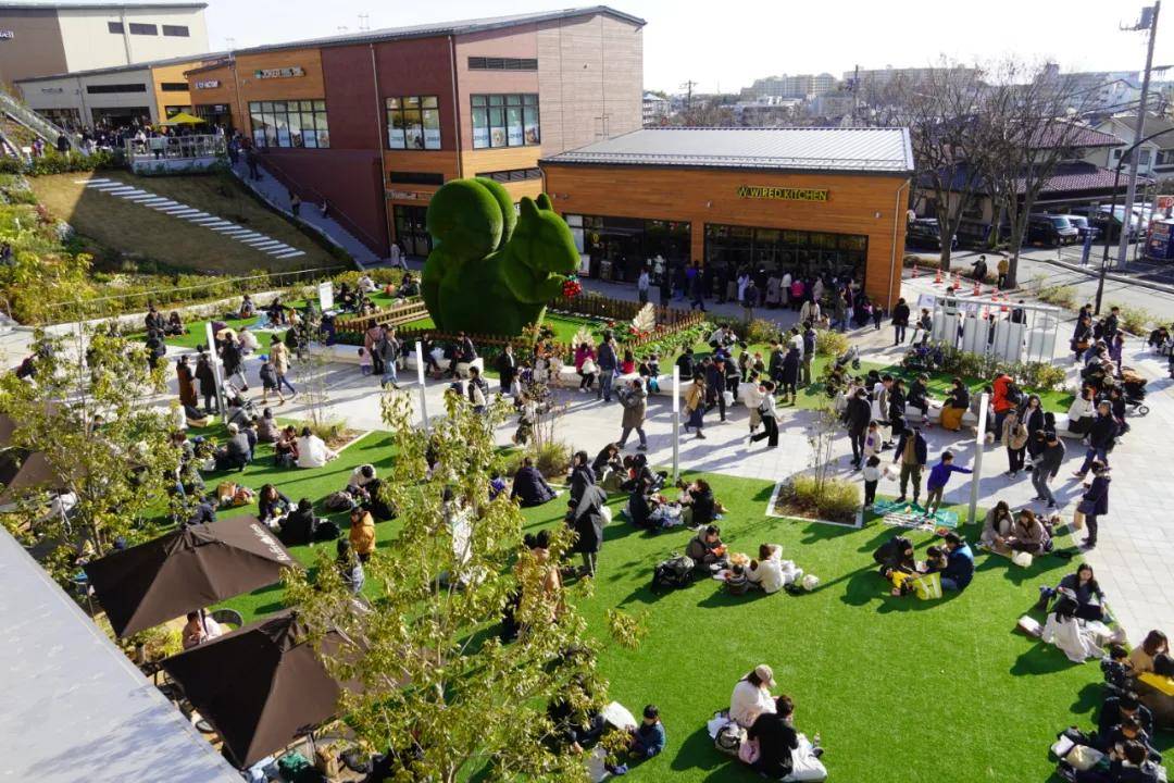 公园型商业爆发期,南町田grandberry park站让商业成为人们的"第三