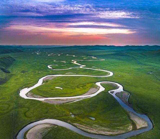 空中俯瞰呼伦美 视觉盛宴贝尔情(7)_鄂温克旗